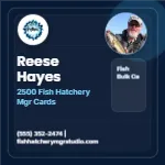 Blueprint Grid Authority Fish Hatchery Manager 2x2 Square