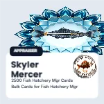 Cornerstone Photo Chip Fish Hatchery Manager 2x2 Square