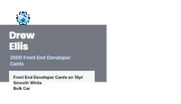 Skyline Band Modern Front End Developer 2x2 Square