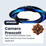 Cornerstone Photo Chip Gun Kote Cerakote Applicator 2x2 Square