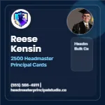 Blueprint Grid Authority Headmaster Principal 2x2 Square