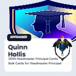 Cornerstone Photo Chip Headmaster Principal 2x2 Square