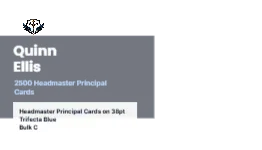 Skyline Band Modern Headmaster Principal 2x2 Square