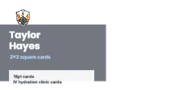 Skyline Band Modern Iv Hydration Therapist 2x2 Square