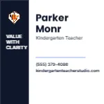Equity Column Minimal Kindergarten Teacher 2x2 Square
