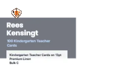 Skyline Band Modern Kindergarten Teacher 2x2 Square