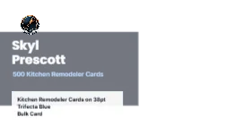 Skyline Band Modern Kitchen Remodeler 2x2 Square