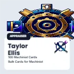 Cornerstone Photo Chip Machinist 2x2 Square