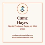Ivory Crest Luxury Music Producer 2x2 Square