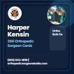 Blueprint Grid Authority Orthopedic Surgeon 2x2 Square