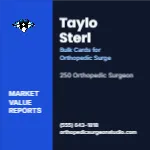Metro Valuation Navy Orthopedic Surgeon 2x2 Square