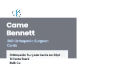 Skyline Band Modern Orthopedic Surgeon 2x2 Square