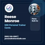 Blueprint Grid Authority Personal Trainer 2x2 Square