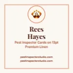 Ivory Crest Luxury Pest Inspector 2x2 Square