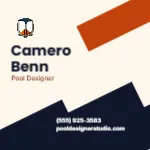 Angled Copper Strata Pool Designer 2x2 Square