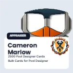 Cornerstone Photo Chip Pool Designer 2x2 Square