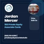 Blueprint Grid Authority Private Equity Associate 2x2 Square