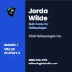 Metro Valuation Navy Reflexologist 2x2 Square