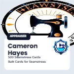 Cornerstone Photo Chip Seamstress 2x2 Square