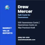 Metro Valuation Navy Seamstress 2x2 Square