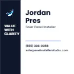 Equity Column Minimal Solar Panel Installer 2x2 Square