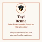 Ivory Crest Luxury Solar Panel Installer 2x2 Square