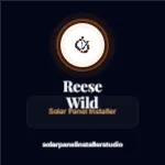 Monogram Summit Black Solar Panel Installer 2x2 Square