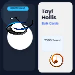 Editorial Slate Portrait Sound Bath Facilitator 2x2 Square