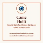 Ivory Crest Luxury Sound Bath Facilitator 2x2 Square