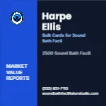 Metro Valuation Navy Sound Bath Facilitator 2x2 Square