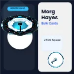 Editorial Slate Portrait Speech Coach 2x2 Square