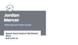 Skyline Band Modern Speech Coach 2x2 Square