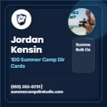 Blueprint Grid Authority Summer Camp Director 2x2 Square