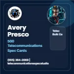 Blueprint Grid Authority Telecommunications Specialist 2x2 Square