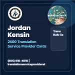 Blueprint Grid Authority Translation Service Provider 2x2 Square