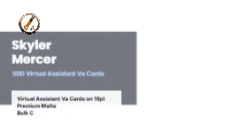 Skyline Band Modern Virtual Assistant Va 2x2 Square