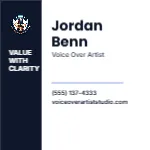 Equity Column Minimal Voice Over Artist 2x2 Square