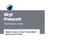 Skyline Band Modern Welder 2x2 Square