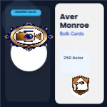 Editorial Slate Portrait Actor Actress 2x2