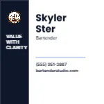 Equity Column Minimal Bartender 2x2