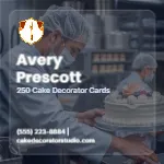 Glassline Property Focus Cake Decorator 2x2