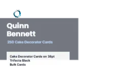 Skyline Band Modern Cake Decorator 2x2