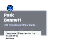 Skyline Band Modern Compliance Officer 2x2