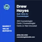 Metro Valuation Navy Cosmetologist 2x2