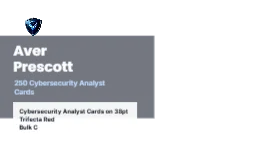 Skyline Band Modern Cybersecurity Analyst 2x2