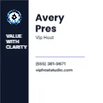 Equity Column Minimal Vip Host 2x2