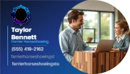 Horizontal Apartment Leasing Agent01 1 Farrier Horseshoeing 3 5x1 75 Half Circle