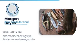 Horizontal Apartment Leasing Agent01 5 Farrier Horseshoeing 3 5x1 75 Half Circle