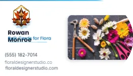 Horizontal Apartment Leasing Agent01 5 Floral Designer 3 5x1 75 Half Circle