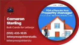 Horizontal Apartment Leasing Agent01 10 Letterpress Printer 3 5x1 75 Half Circle